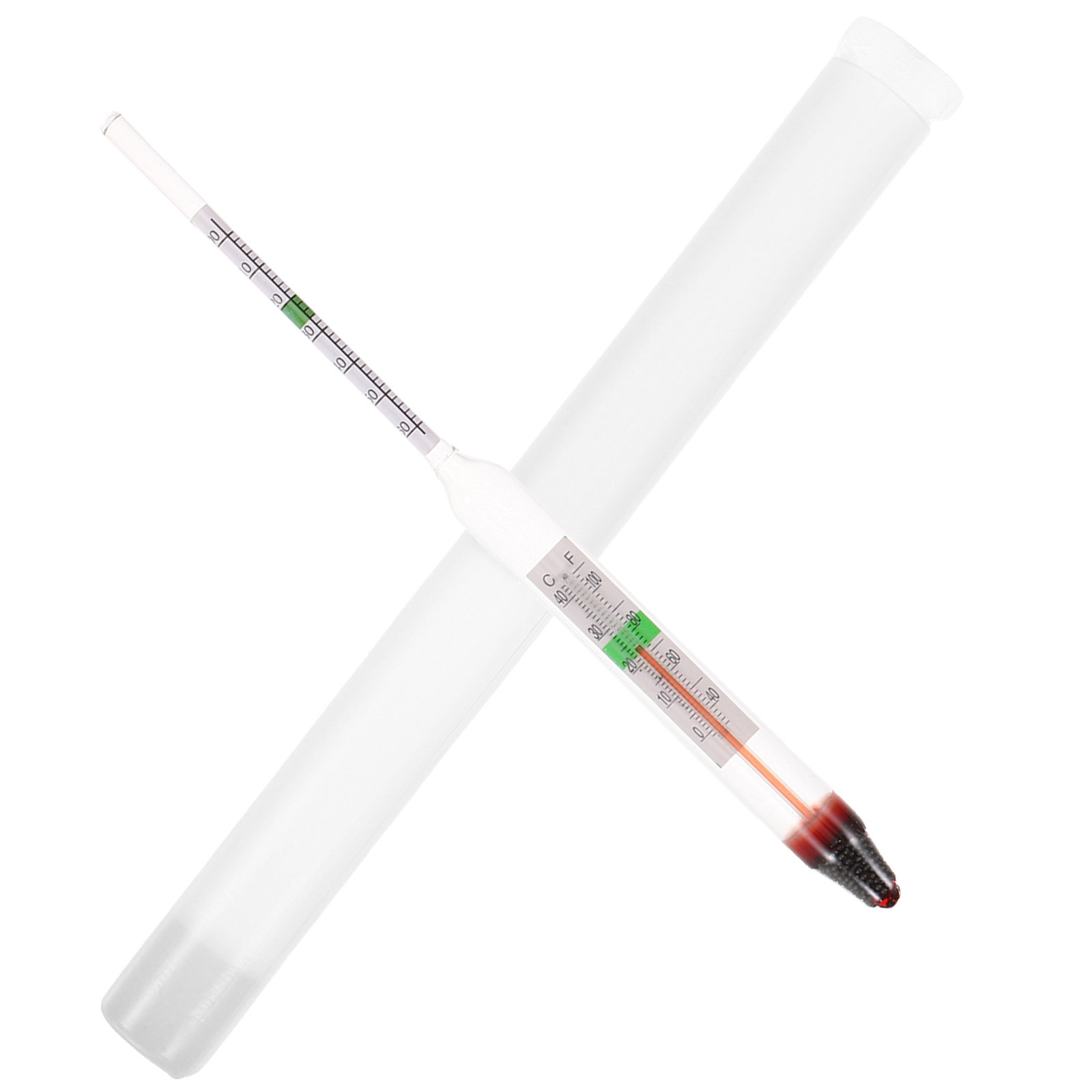 Marine Aquarium Hydrometer - 1 Juego de hidrómetro de salinidad,