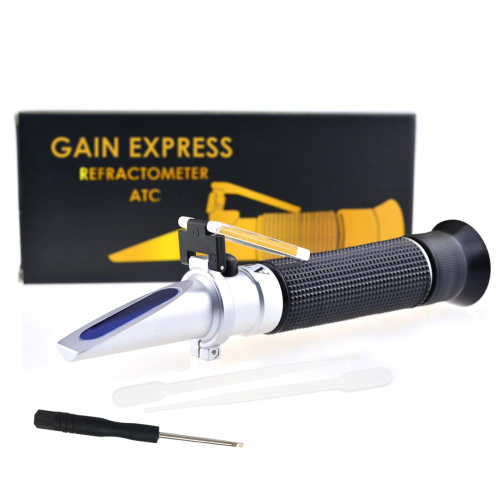 Refractometer Salinity - Probador de medidor portátil ATC 0-100ppt