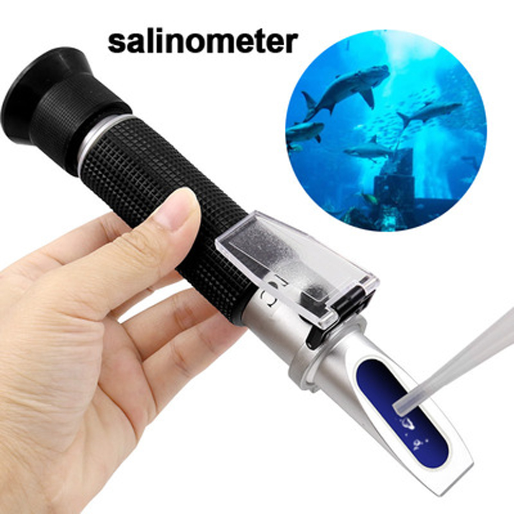 Marine Aquarium Temperature - Refractómetro de salinidad para agua de