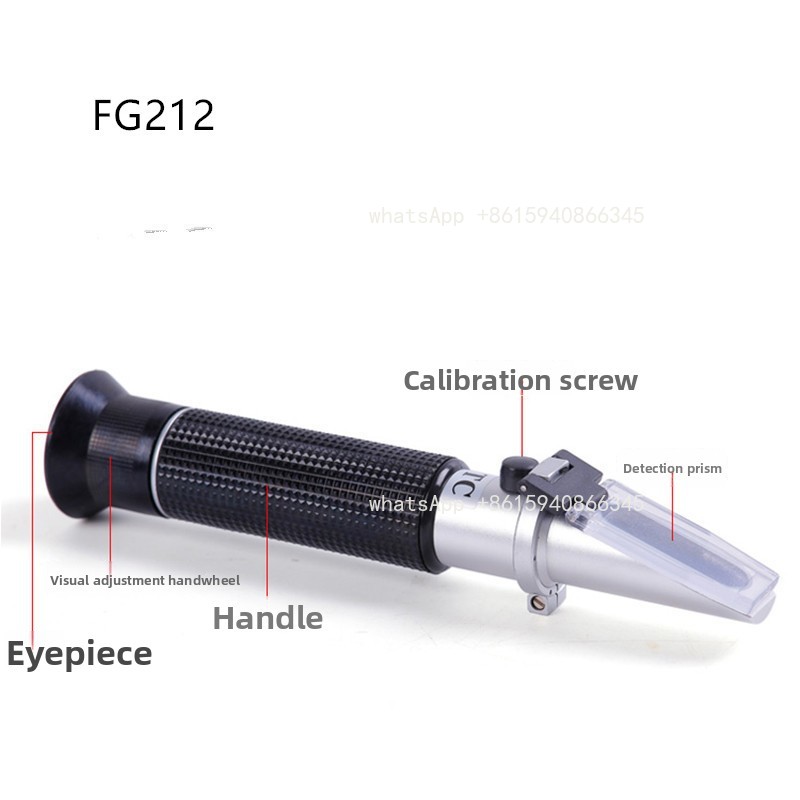 Refractometer Salinity - Refractómetro de Brix y Salinidad, Medidor