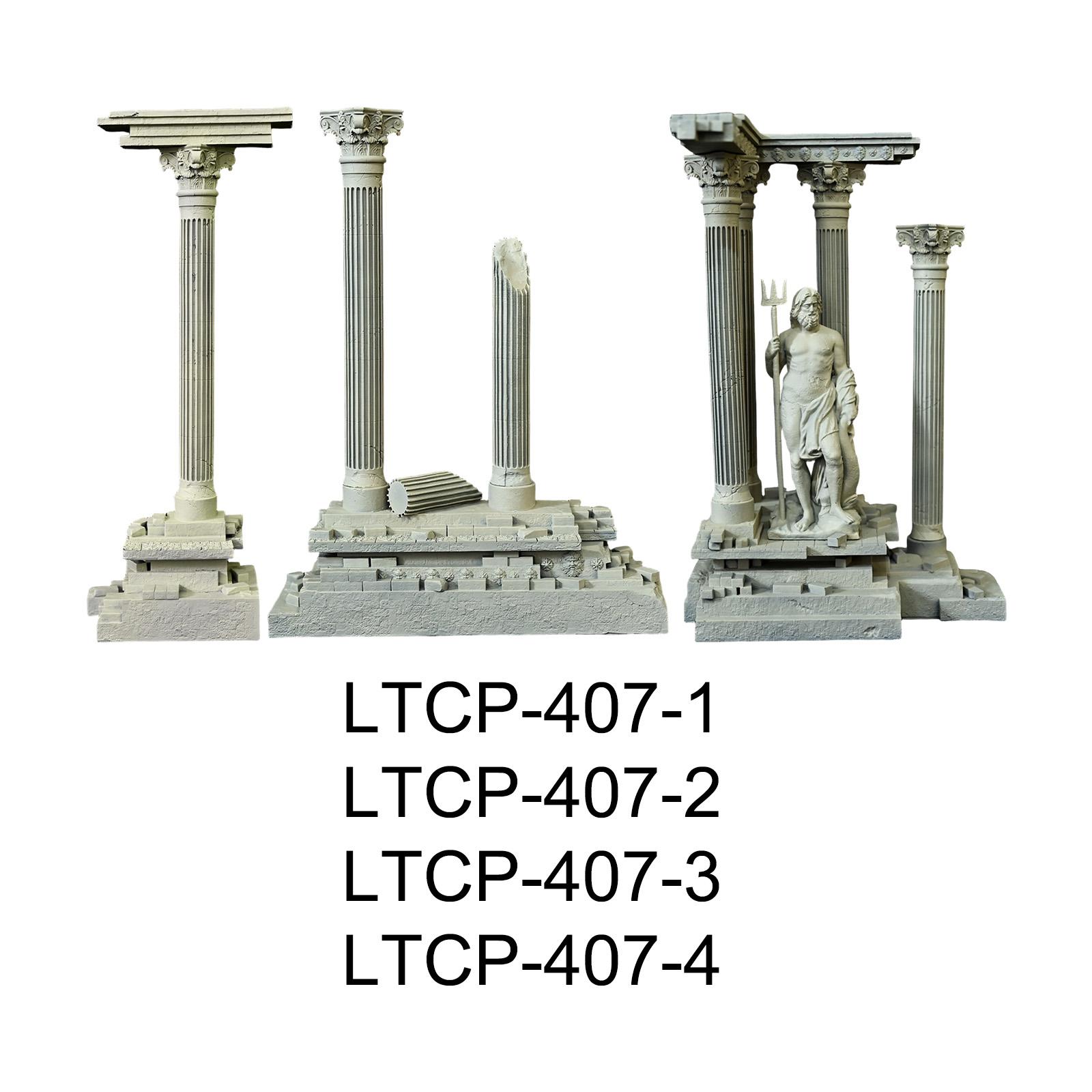Aquarium Innovative Marine - Decoración de columna romana, decoración de