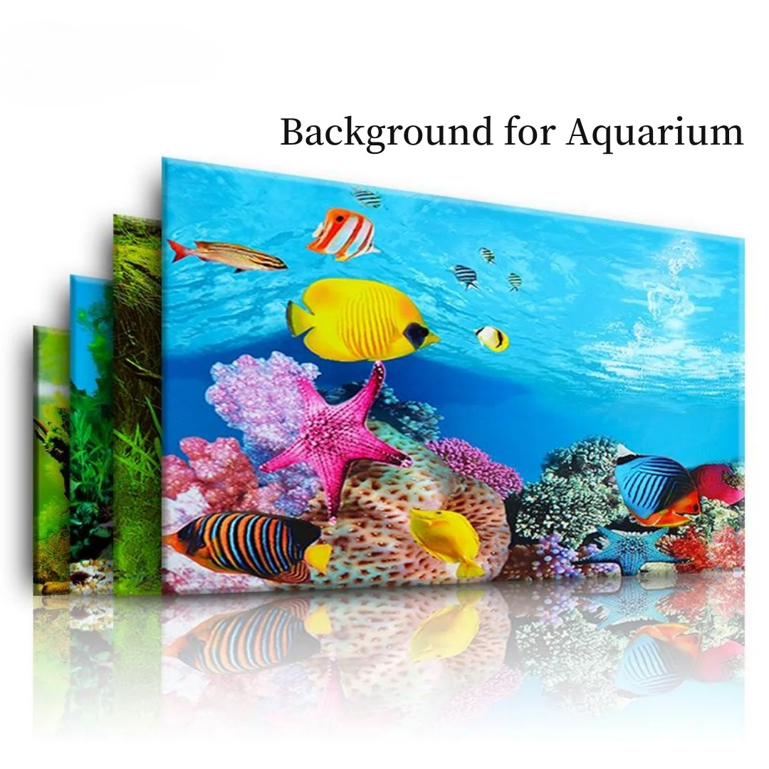 Aquarium Innovative Marine - Fondo acuario pegatina 3D cartel decoración
