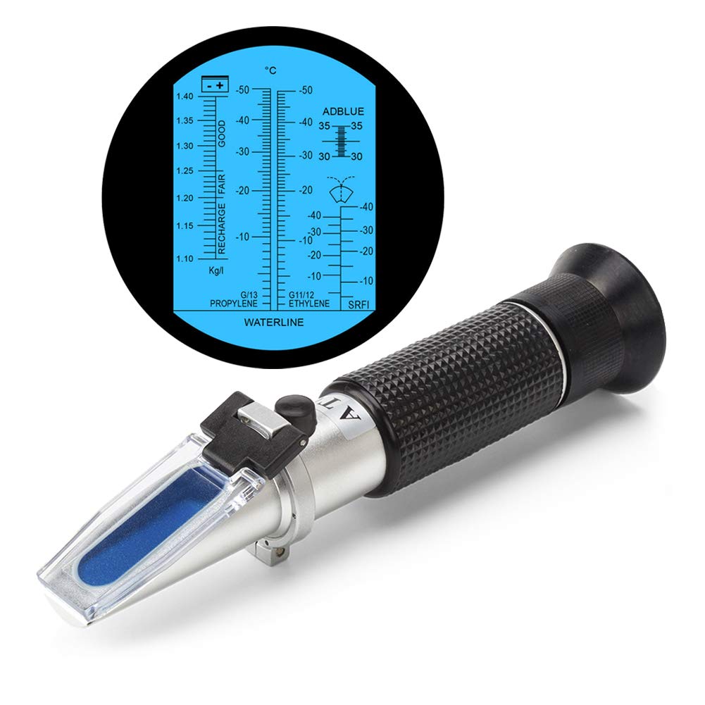 Refractometer Salinity - Refractómetro de refrigerante anticongelante para sistema