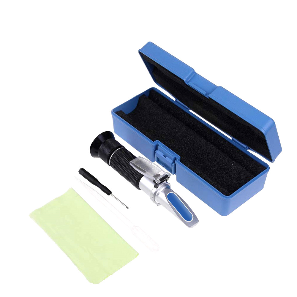 Refractometer Salinity - Refractómetro Brix 2 en 1, refractómetro