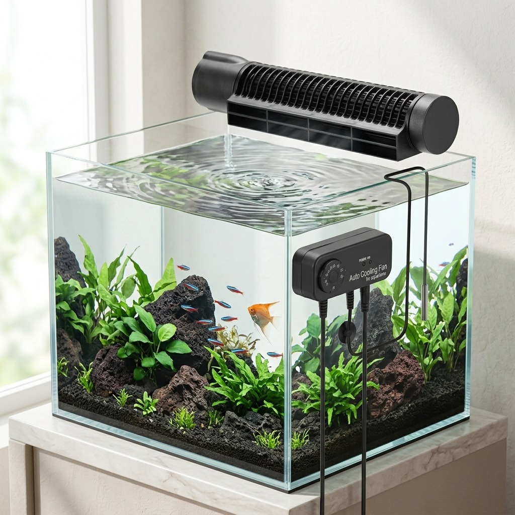 Marine Aquarium Temperature - Ventilador de Refrigeración para Acuario de