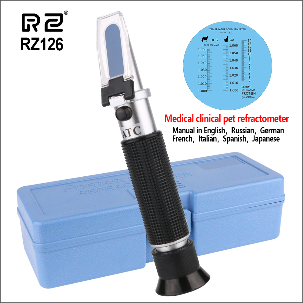 Refractometer Salinity - Refractómetro clínico de animales RZ 3