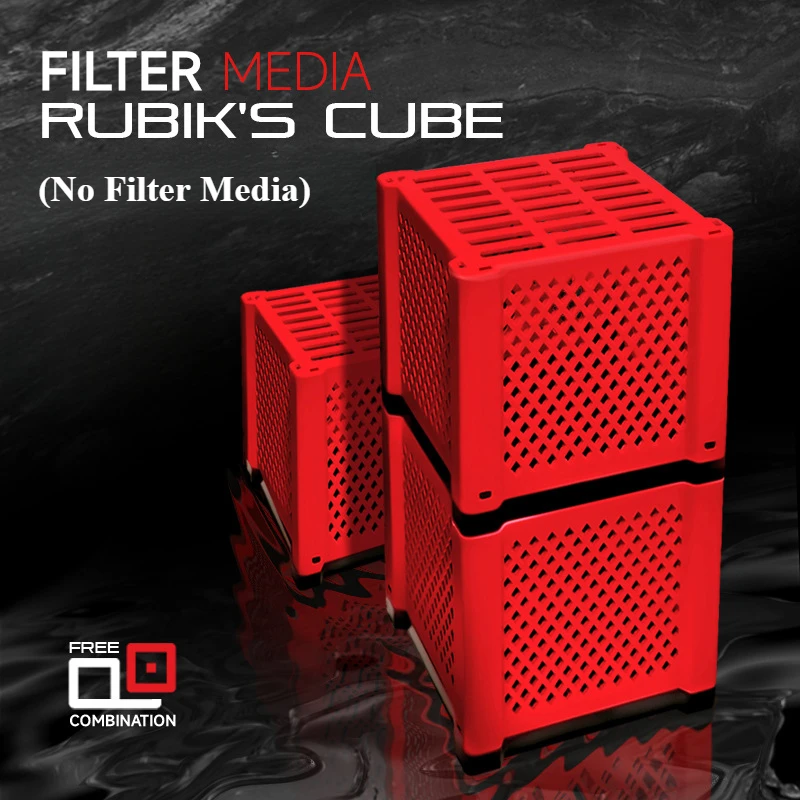 Marine Aquarium Filter Media - Caja de Almacenamiento de PVC para