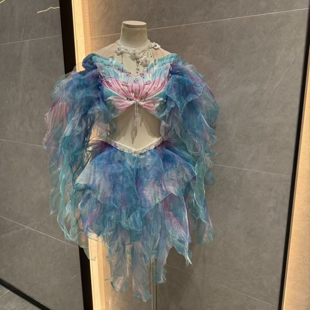 Aquarium & Marine Museum - Falda de Sirena para Baile Acuático,