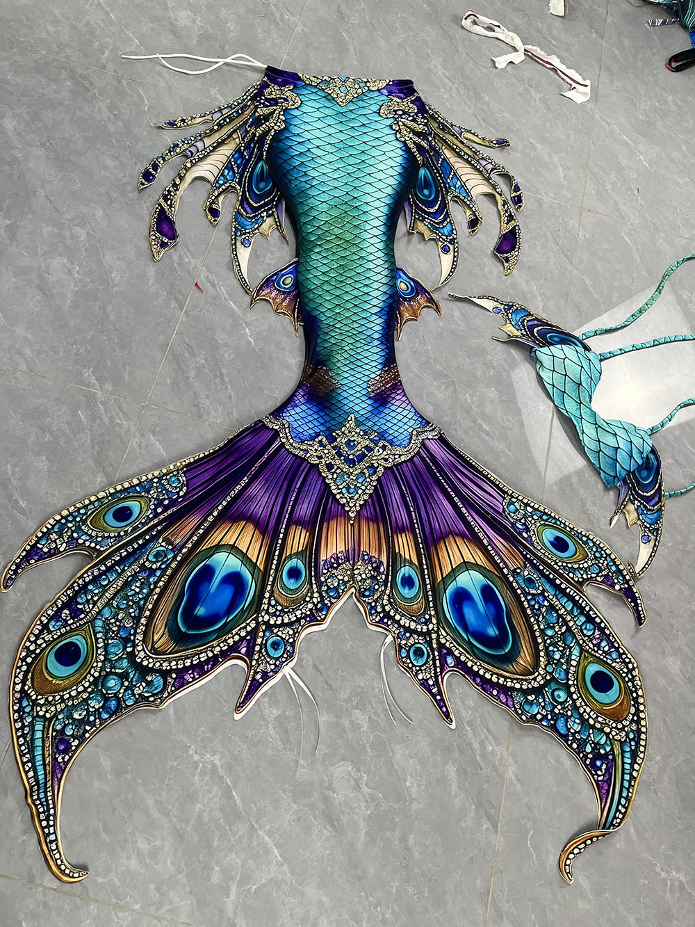 Aquarium & Marine Museum - Nuevo patrón cola de sirena aletas