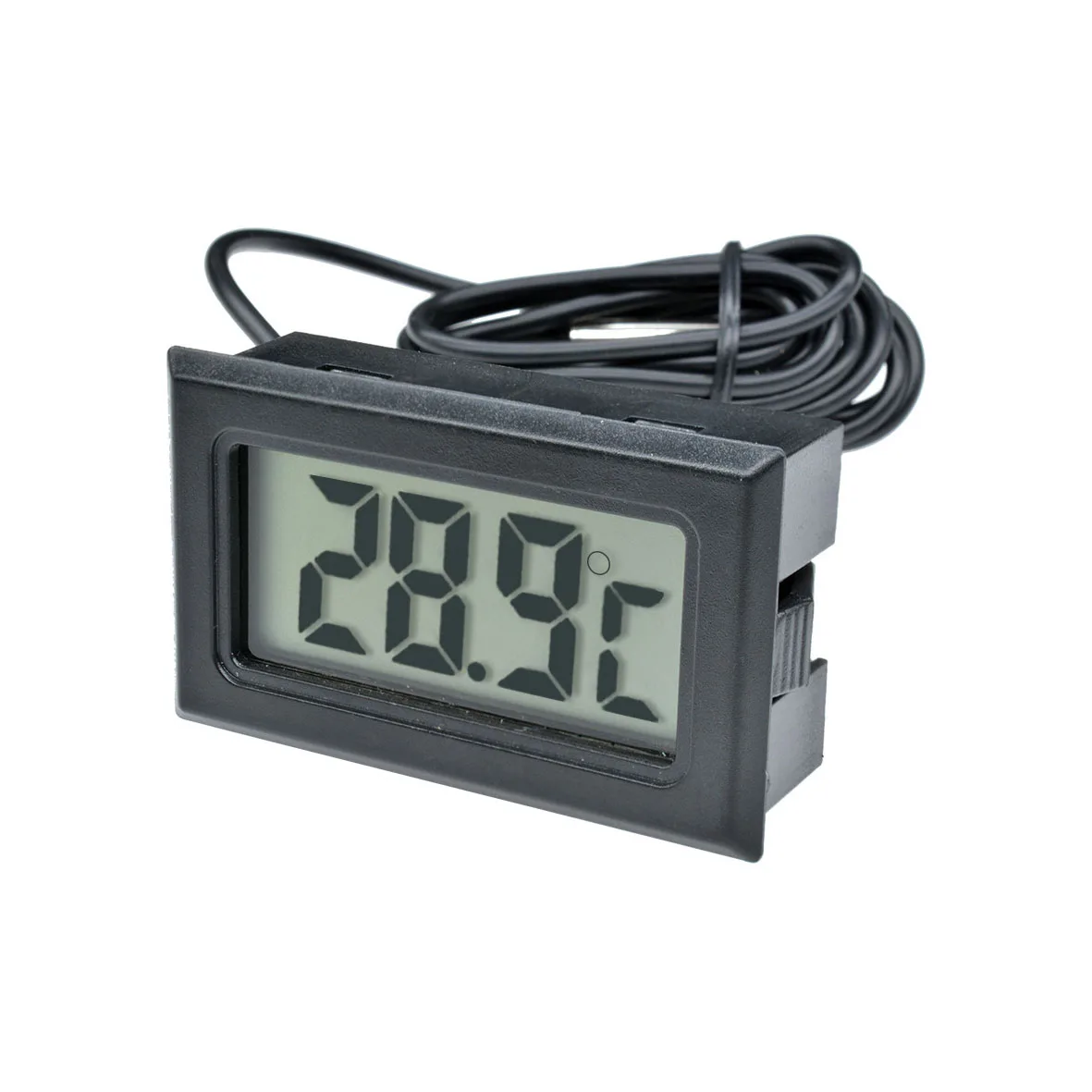 Marine Aquarium Hydrometer - Termómetro Digital para coche, Mini LCD,