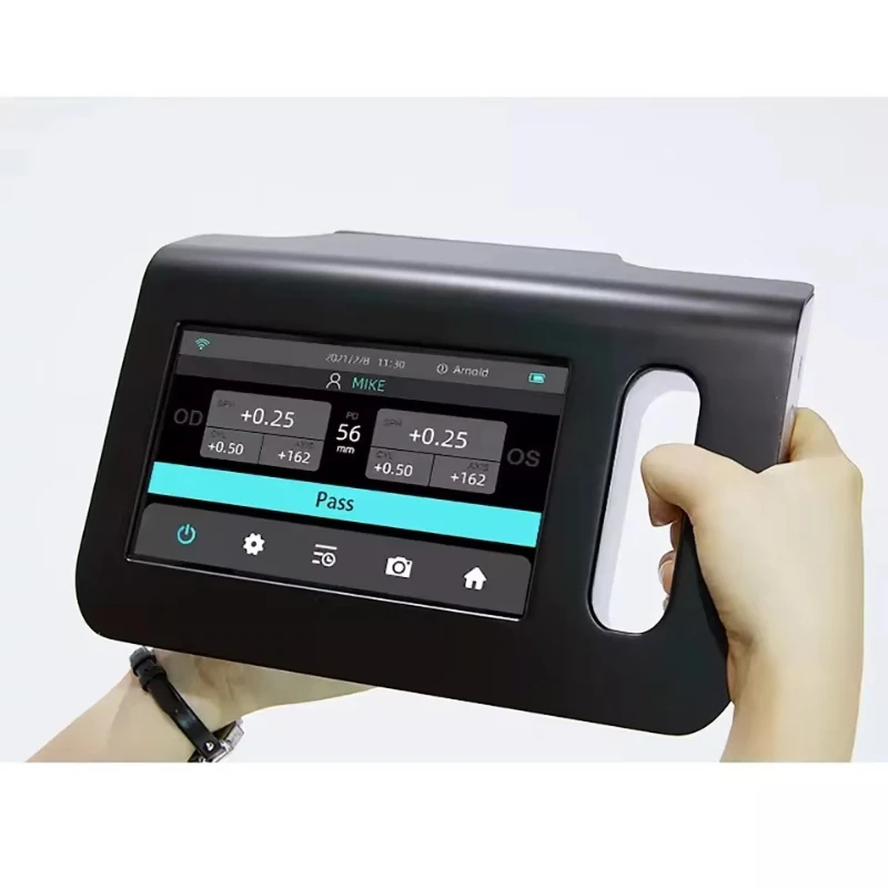 Refractometer Salinity - Refractómetro Automático Portátil, Medidor de Curvatura