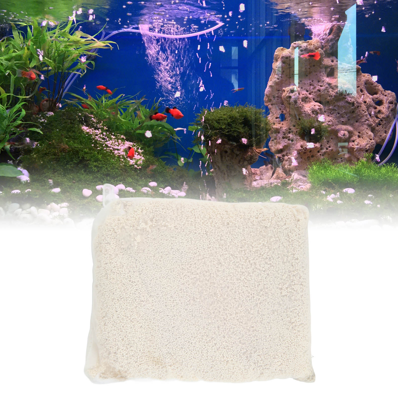 Marine Aquarium Filter Media - Filtro de peces resina filtración de