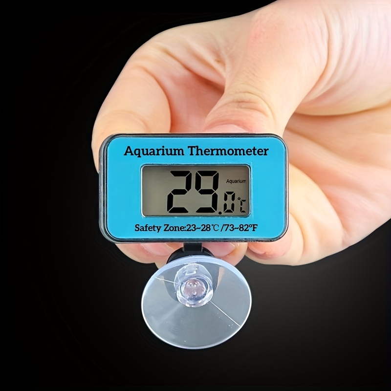 Marine Aquarium Hydrometer - Termómetro Digital LCD para Acuario con