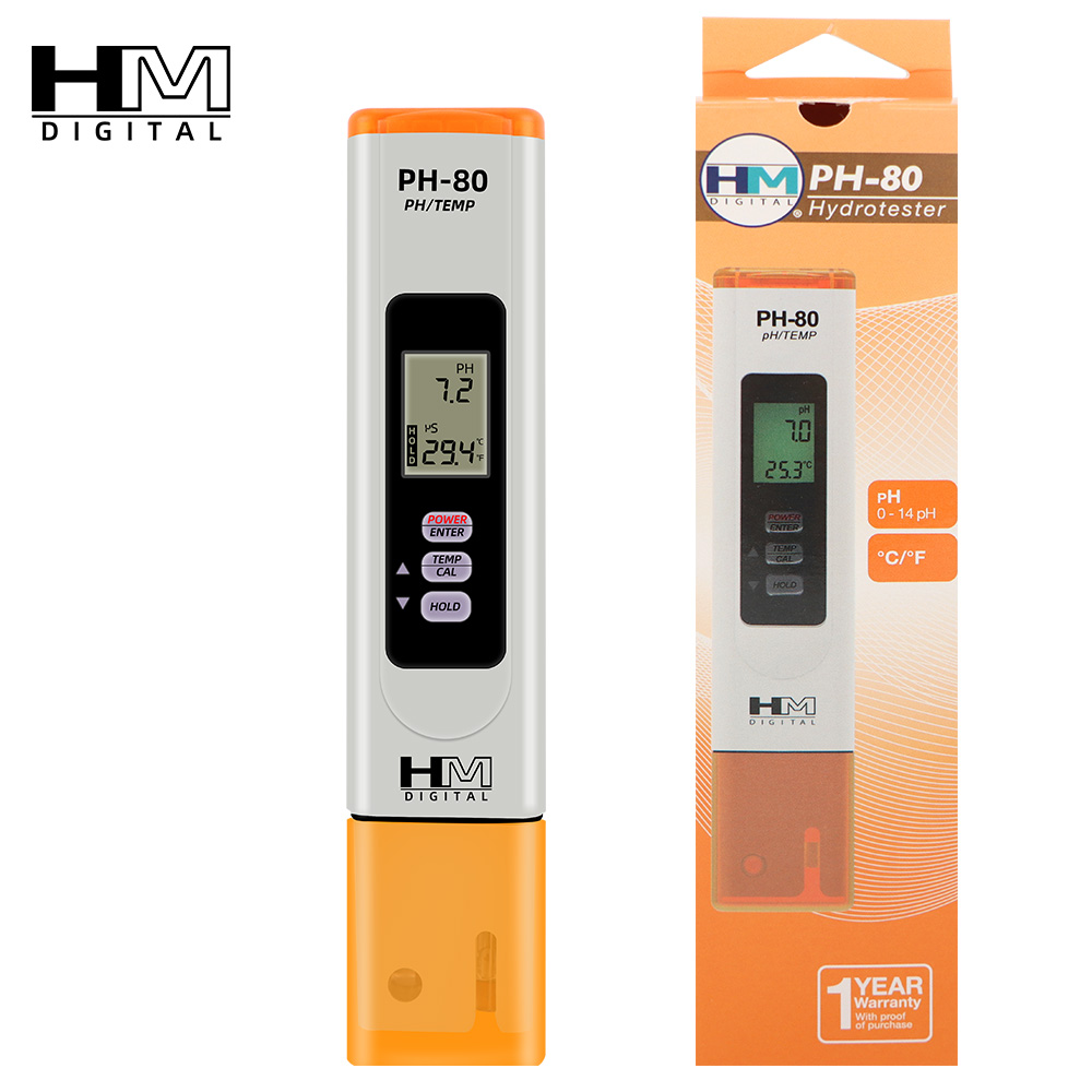 Marine Aquarium Hydrometer - Medidor de pH Digital HM PH-80,