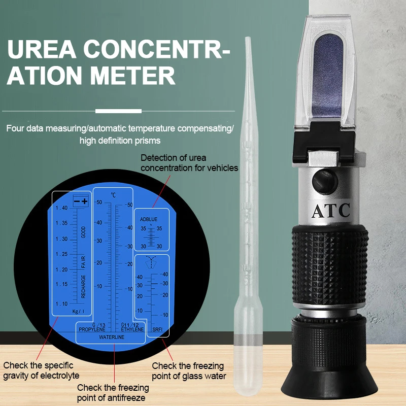 Refractómetro de refrigerante  - Refractometer Salinity reseña y precio