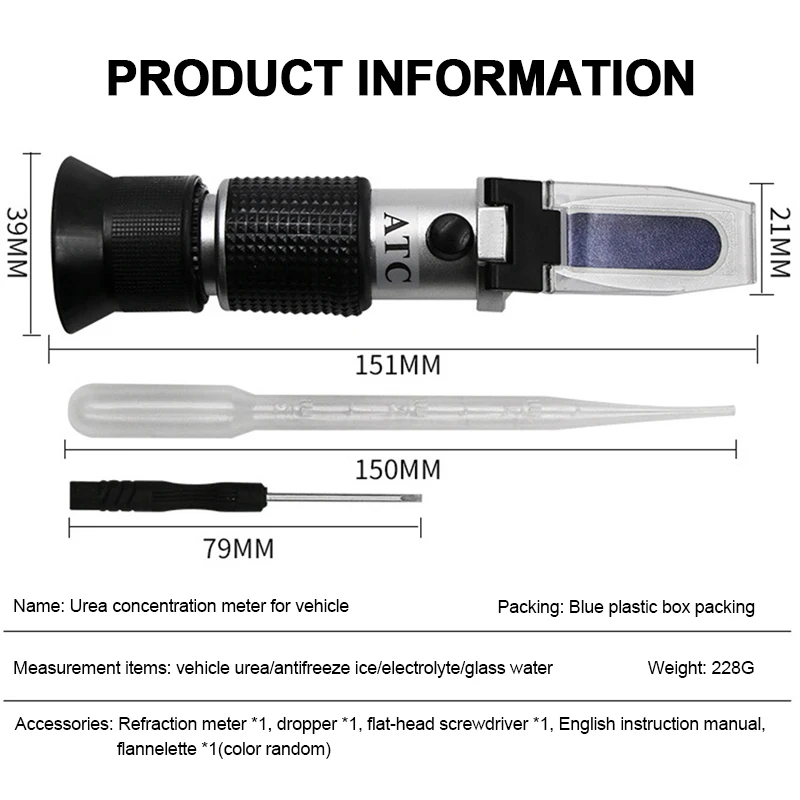 Refractómetro de refrigerante  - Refractometer Salinity reseña y precio