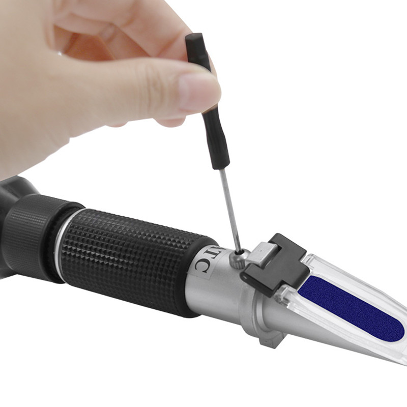 Refractómetro de azúcar Brix p - Refractometer Salinity reseña y precio