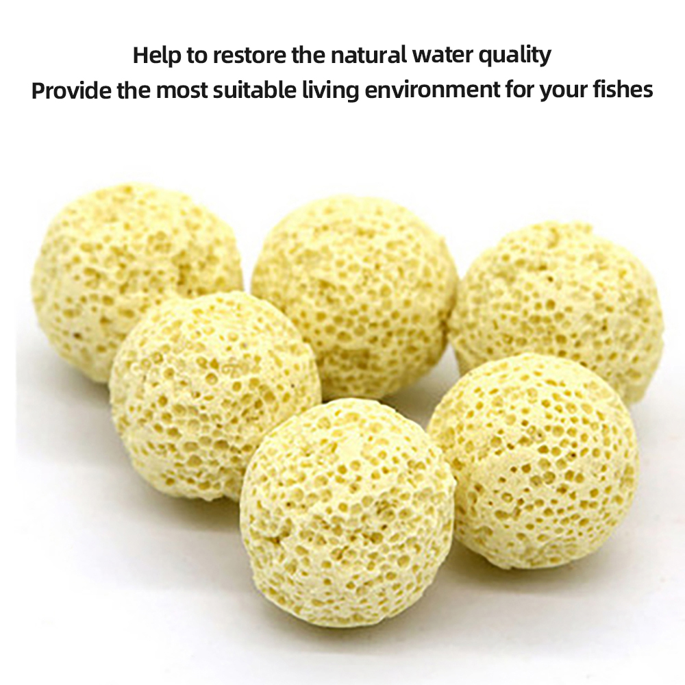 Filtro de Acuario, bola Bio pa - Marine Aquarium Filter Media reseña y precio