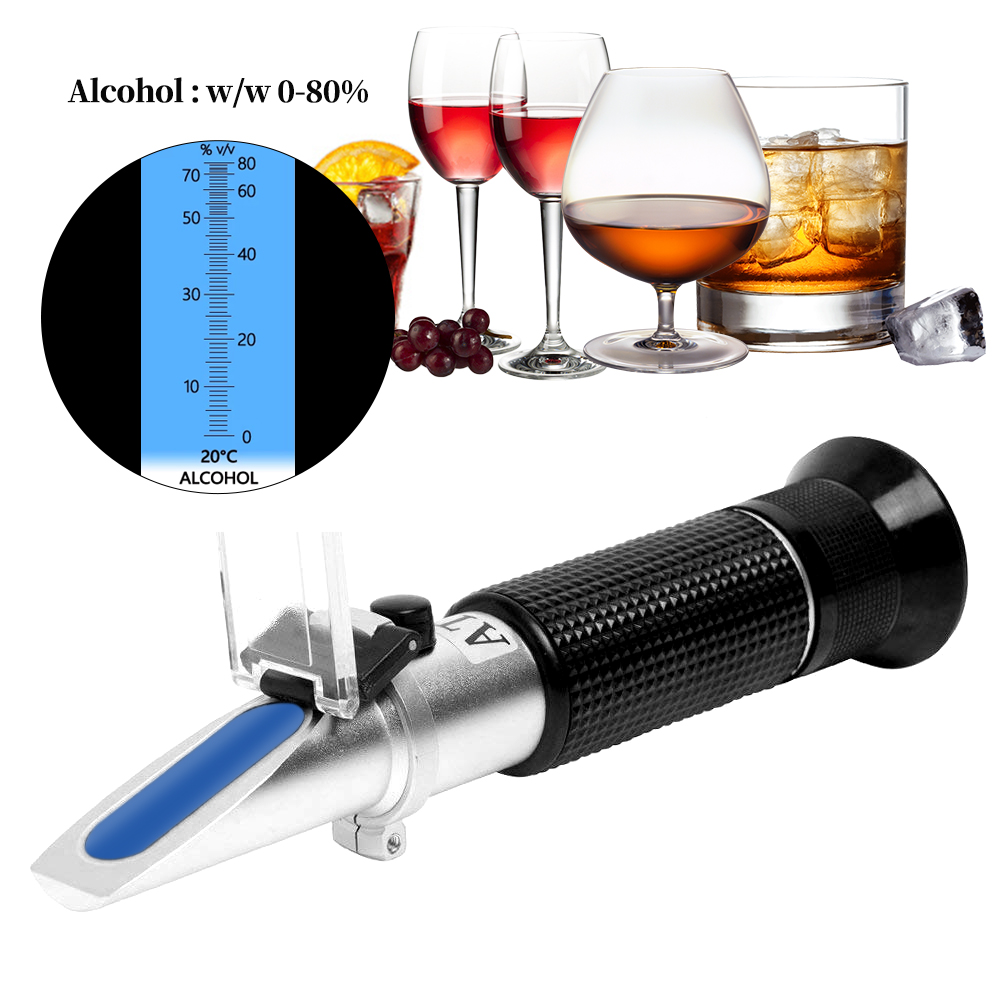 Refractómetro de Alcohol portá - Refractometer Salinity reseña y precio