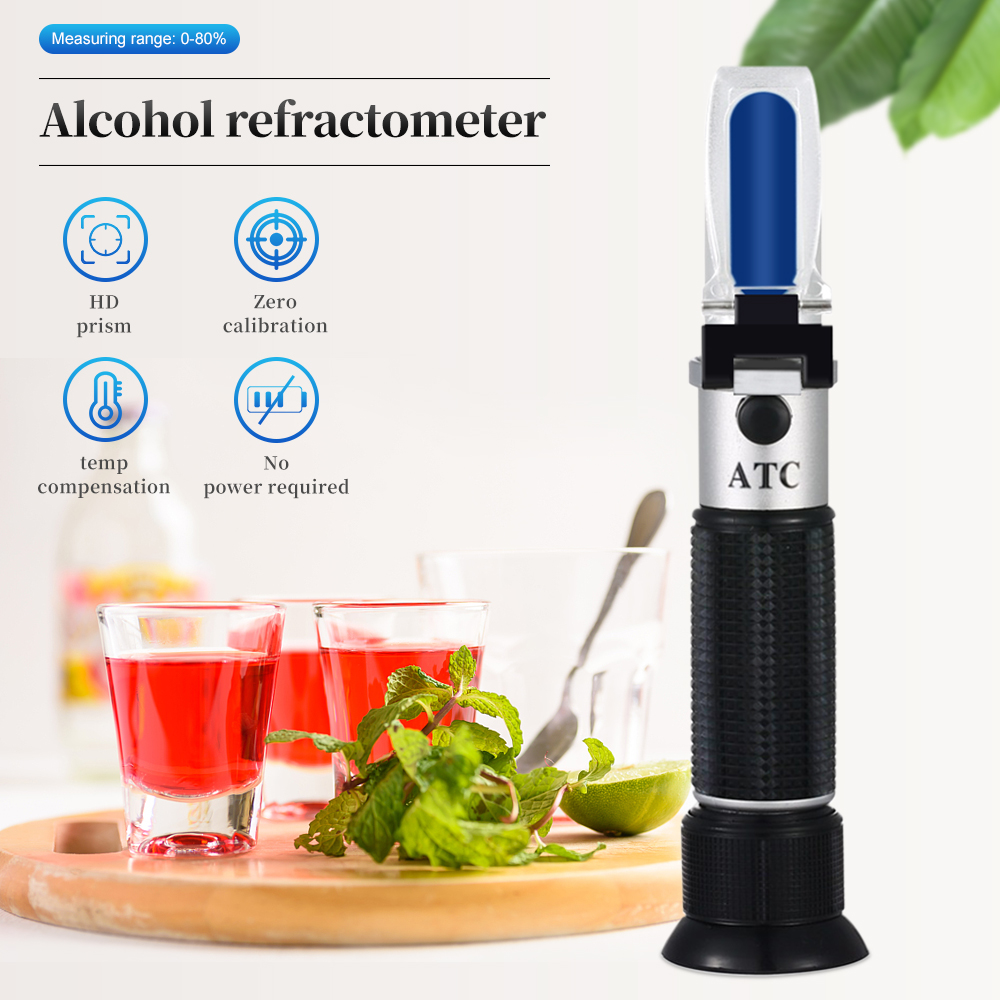 Refractómetro de Alcohol portá - Refractometer Salinity reseña y precio