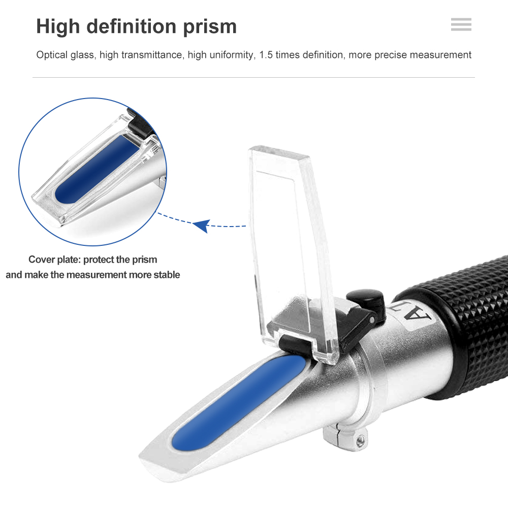 Refractómetro de Alcohol portá - Refractometer Salinity reseña y precio