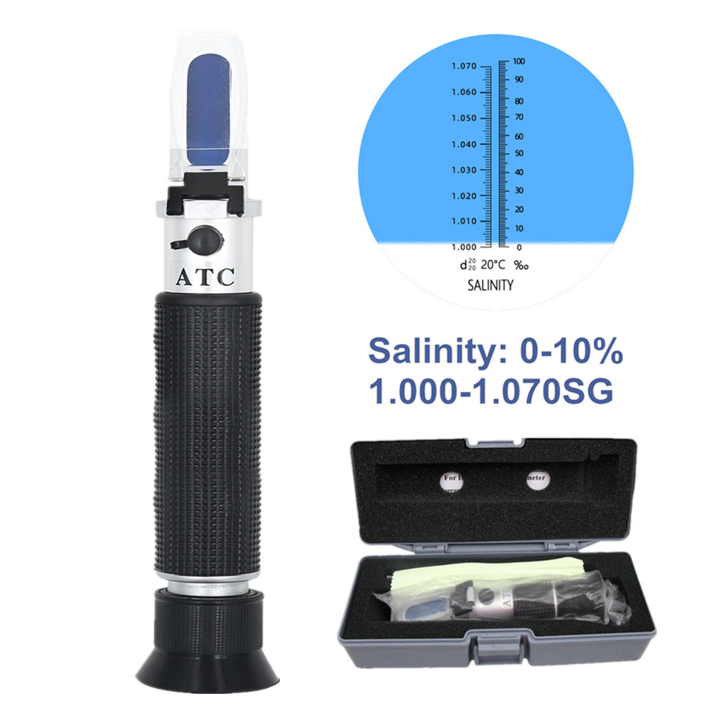 Refractómetro de salinidad por - Refractometer Salinity reseña y precio