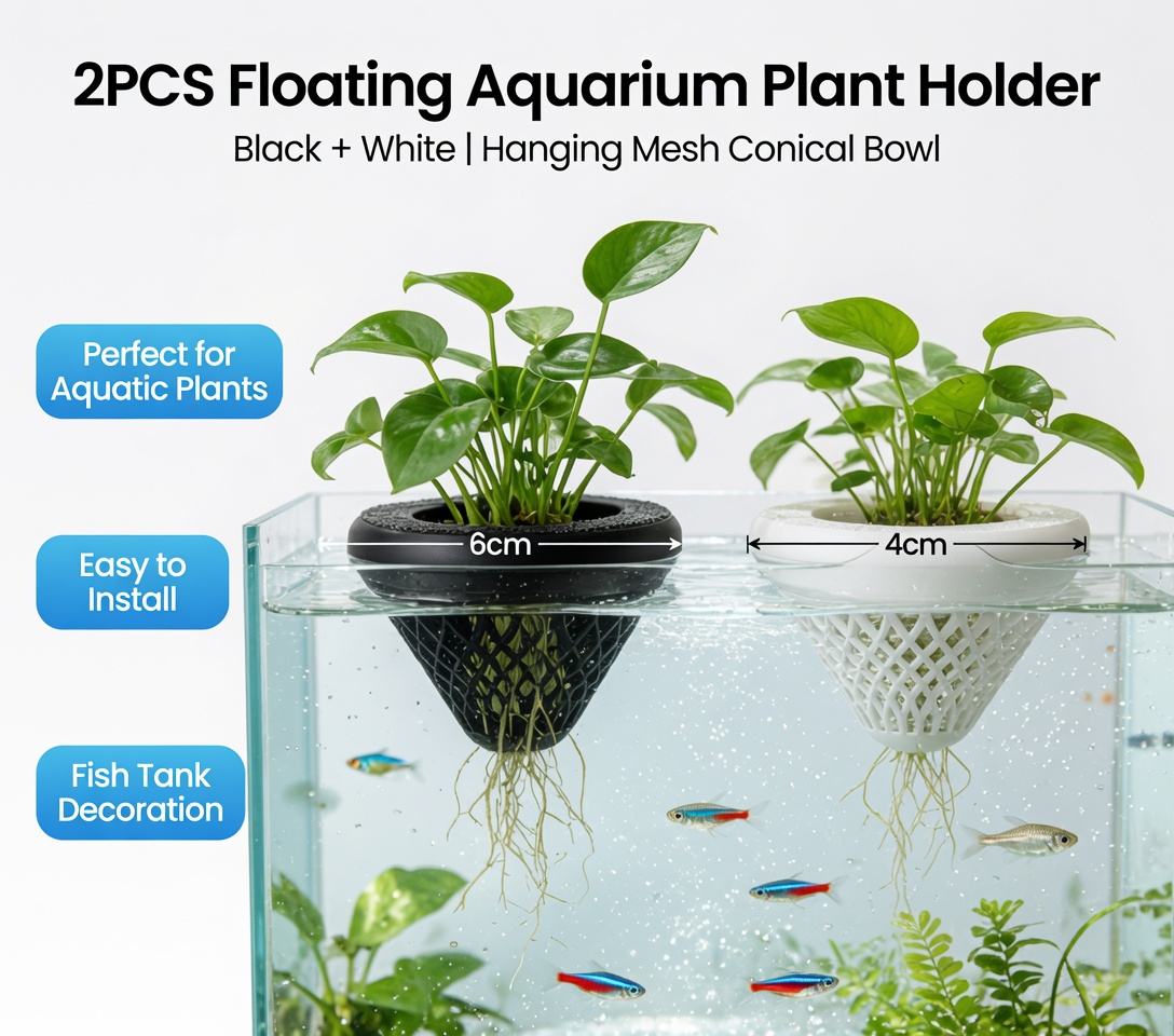 Soporte flotante para plantas  - Aquarium Innovative Marine reseña y precio