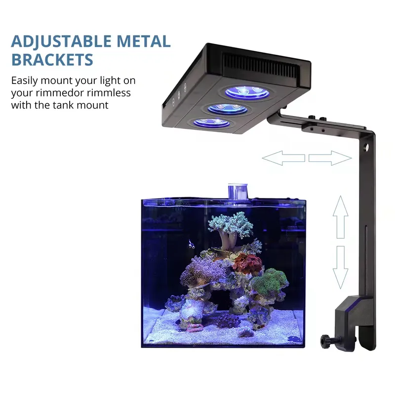 Luces LED para Acuario de Agua - Marine Aquarium Hours reseña y precio