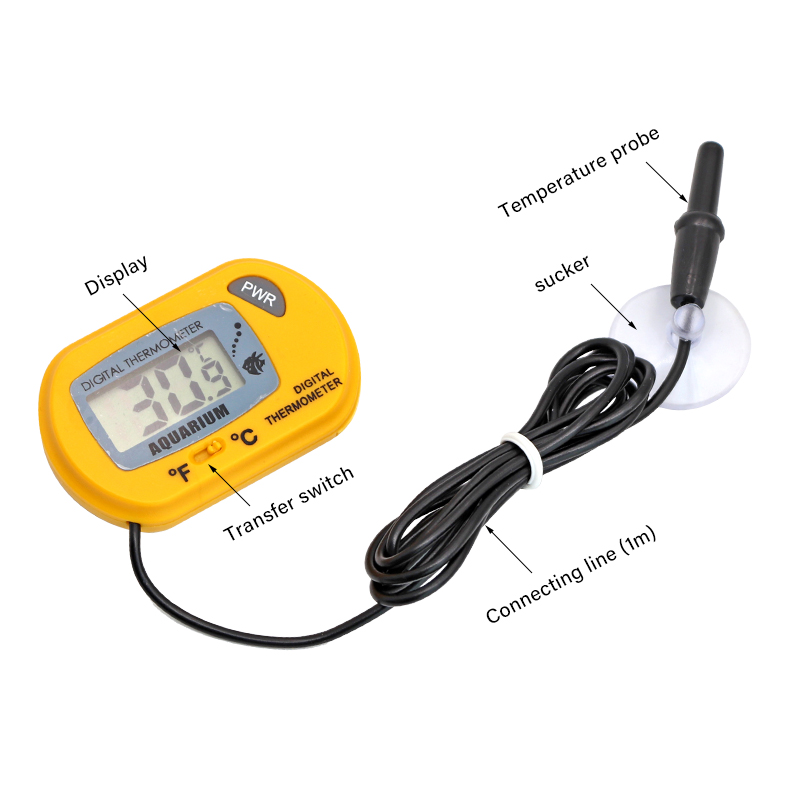 Termómetro para Pecera, Termóm - Marine Aquarium Hydrometer reseña y precio