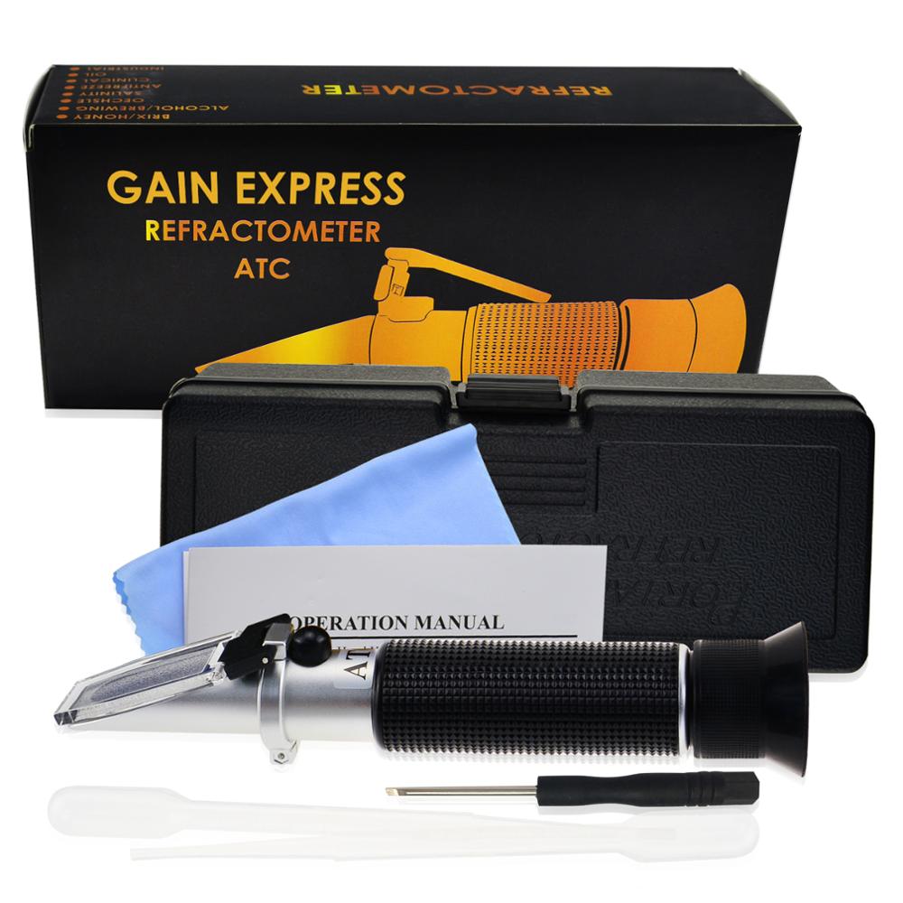 Probador de medidor portátil A - Refractometer Salinity reseña y precio