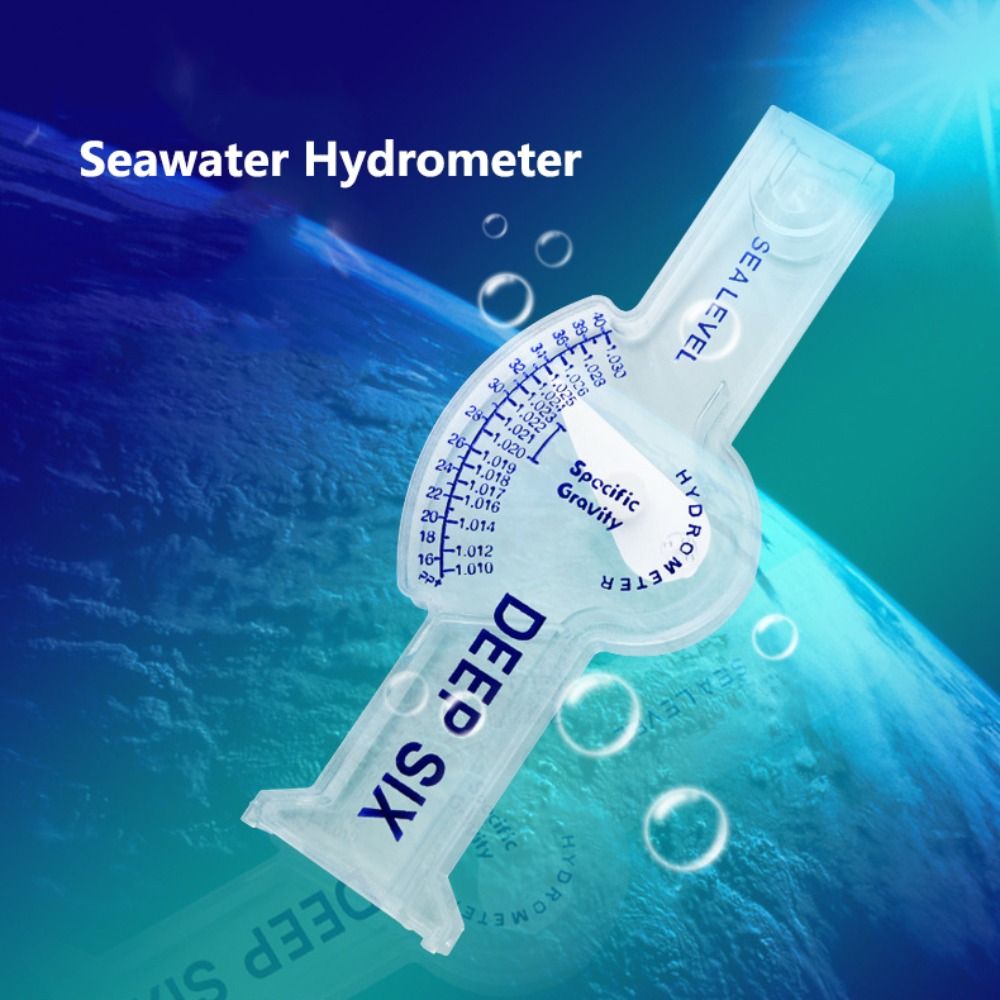 Hidrómetro de agua de mar de a - Marine Aquarium Hydrometer reseña y precio