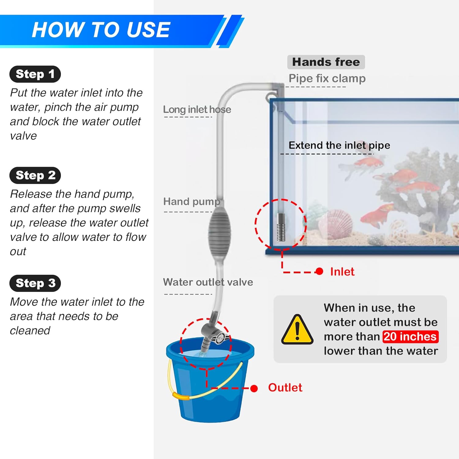 Kit de herramientas de limpiez - Marine Aquarium Kit reseña y precio