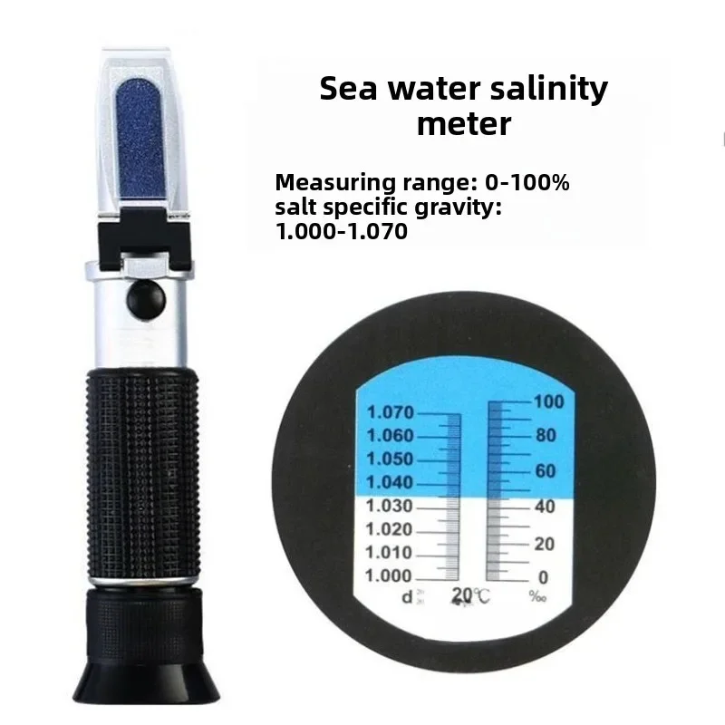 Medidor de salinidad del agua  - Refractometer Salinity reseña y precio