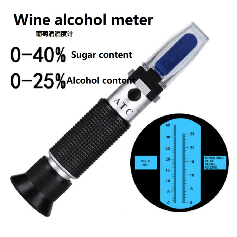 Alcoholómetro preciso portátil - Refractometer Salinity reseña y precio