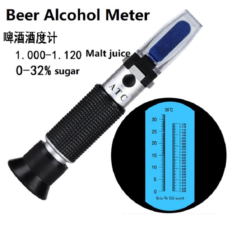 Alcoholómetro preciso portátil - Refractometer Salinity reseña y precio