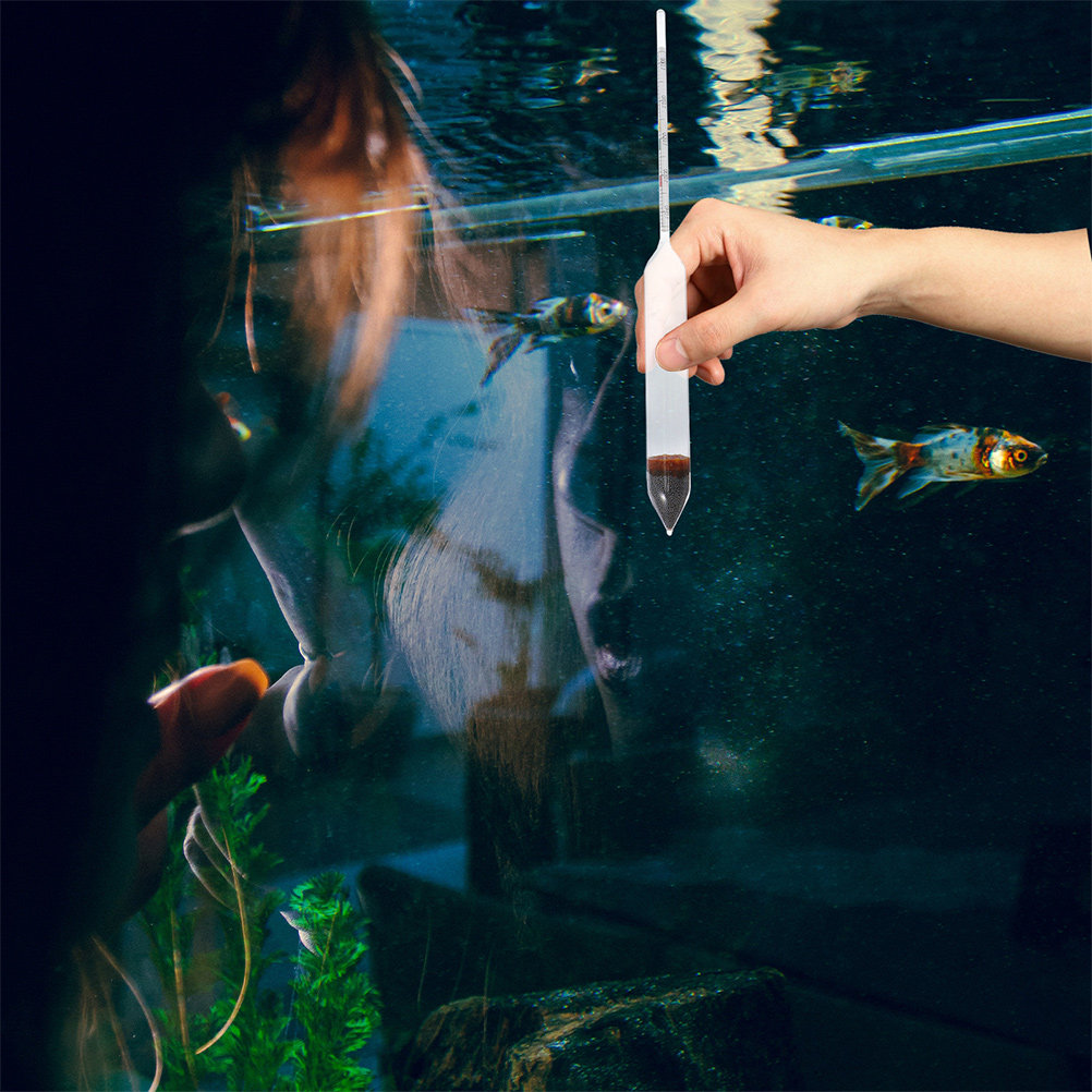 2 hidrómetros de salinidad par - Marine Aquarium Hydrometer reseña y precio