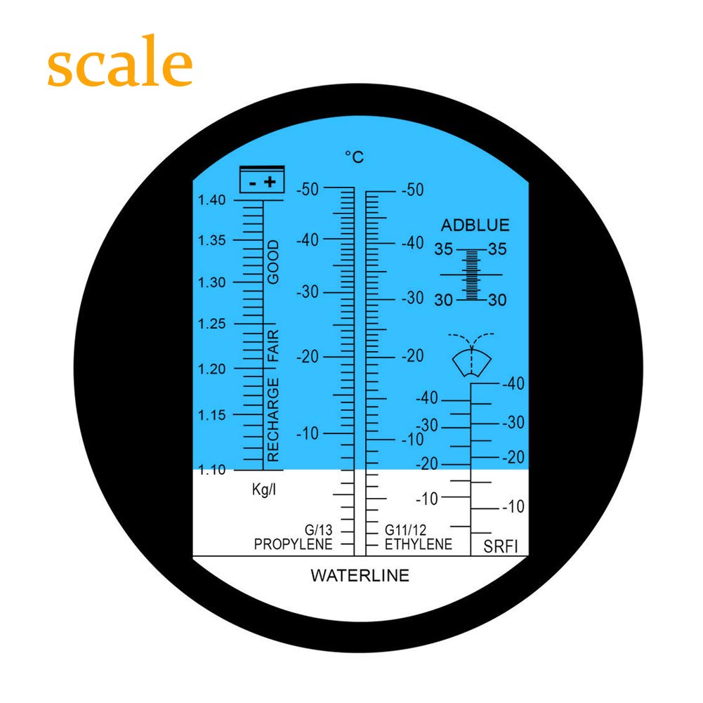 Refractómetro de refrigerante  - Refractometer Salinity reseña y precio