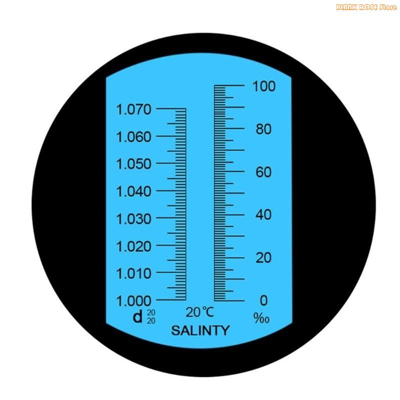Refractómetro salinidad K1AE,  - Refractometer Salinity reseña y precio