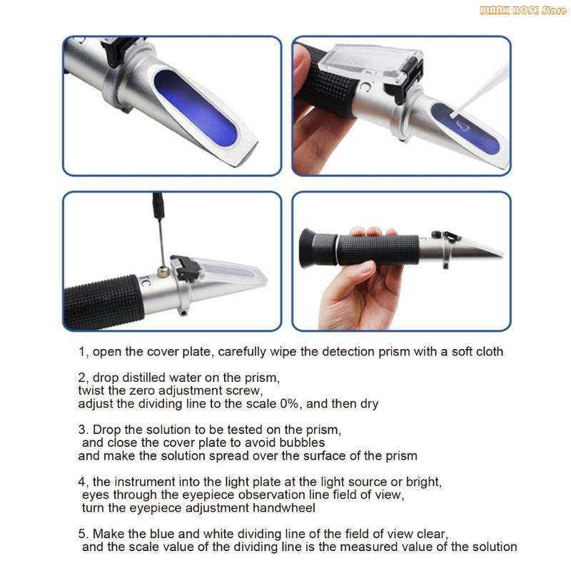 Refractómetro salinidad K1AE,  - Refractometer Salinity reseña y precio