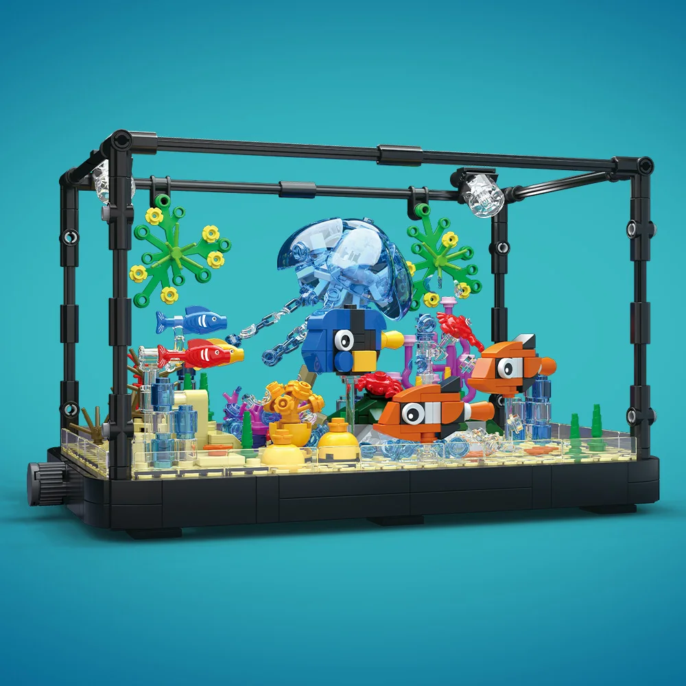 Juego de bloques de construcci - Marine Aquarium Kit reseña y precio