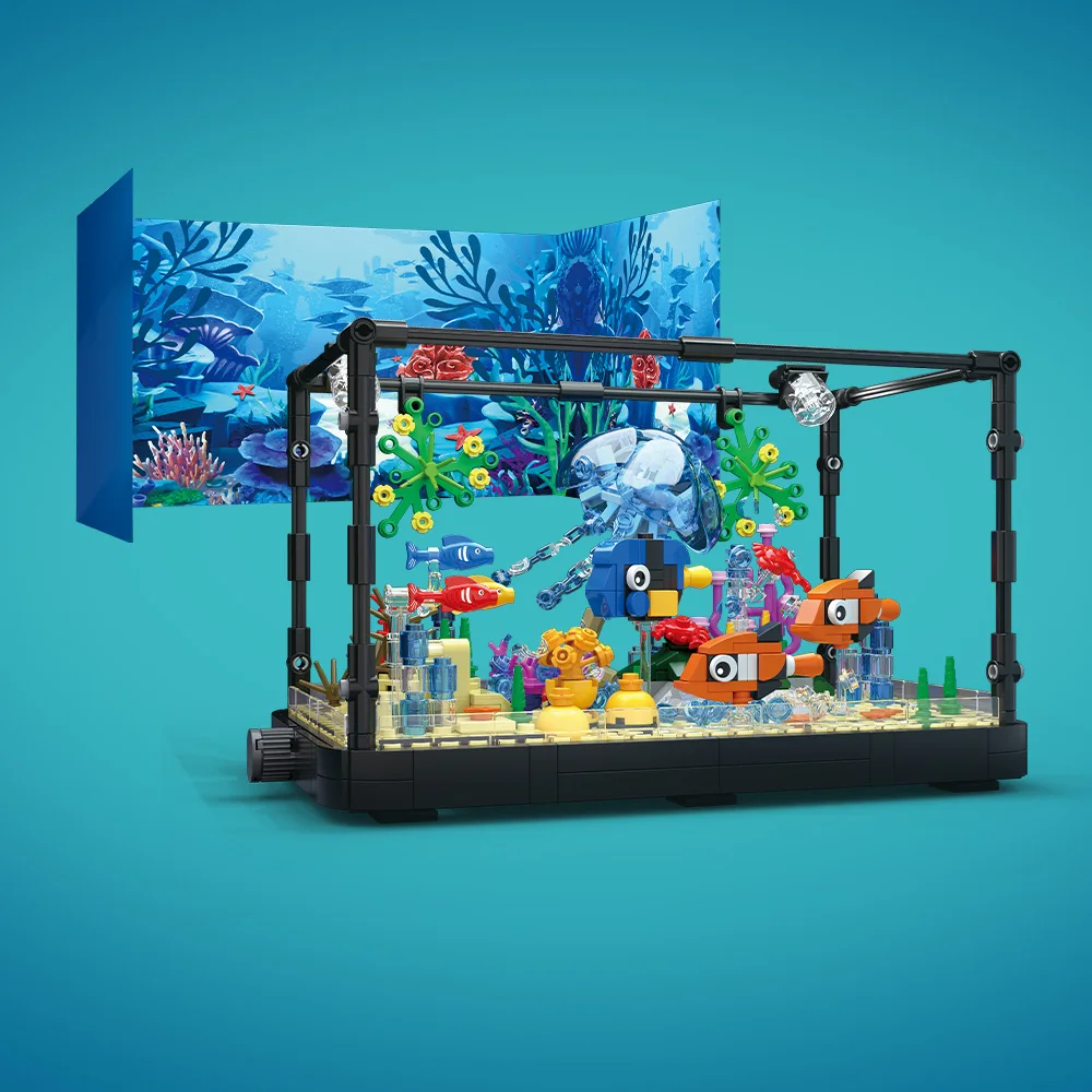Juego de bloques de construcci - Marine Aquarium Kit reseña y precio