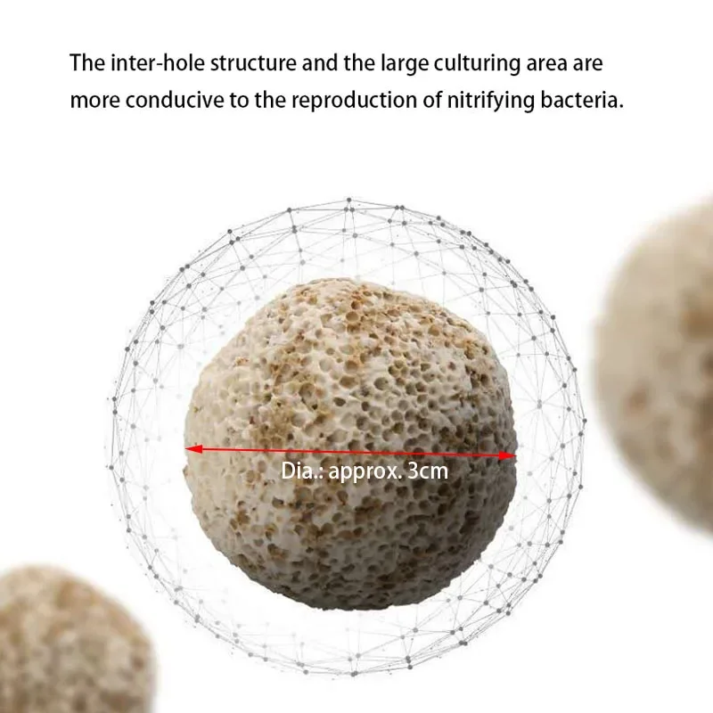 10 Uds. 20 piezas bolas bioquí - Marine Aquarium Filter Media reseña y precio