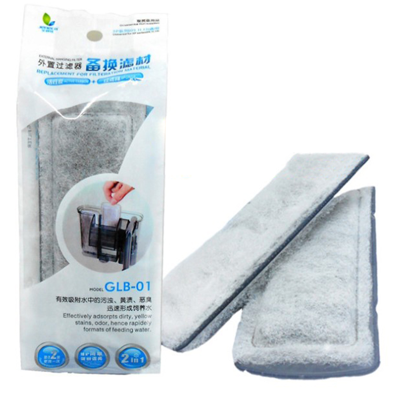 Filtro de acuario de 2 piezas, - Marine Aquarium Filter Media reseña y precio