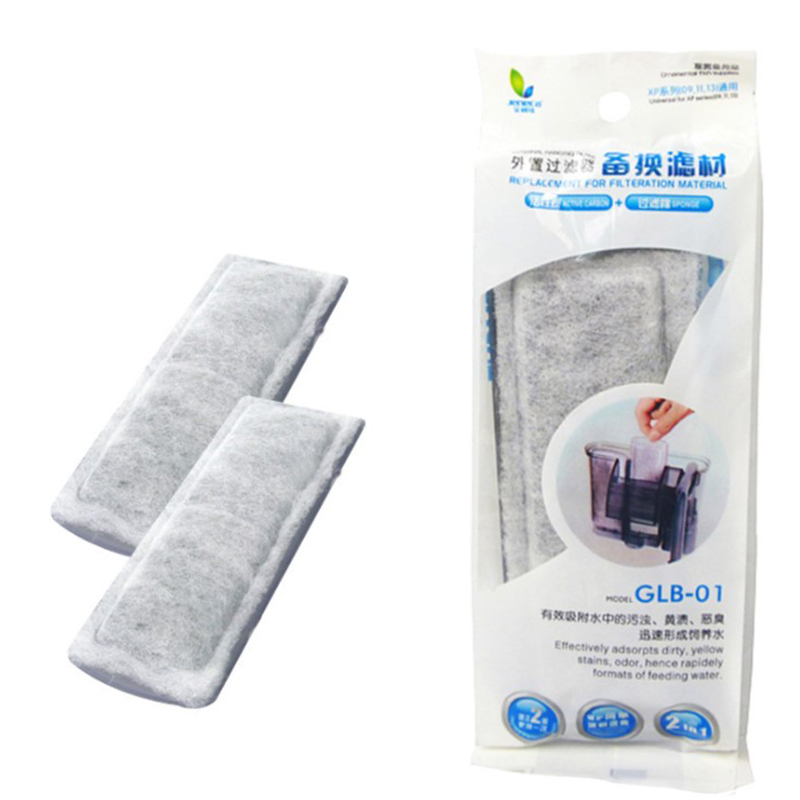 Filtro de acuario de 2 piezas, - Marine Aquarium Filter Media reseña y precio