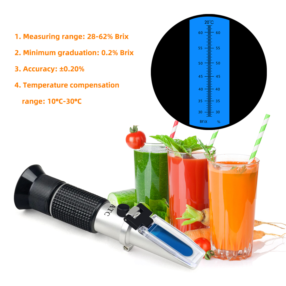 Refractómetro profesional de 2 - Refractometer Salinity reseña y precio