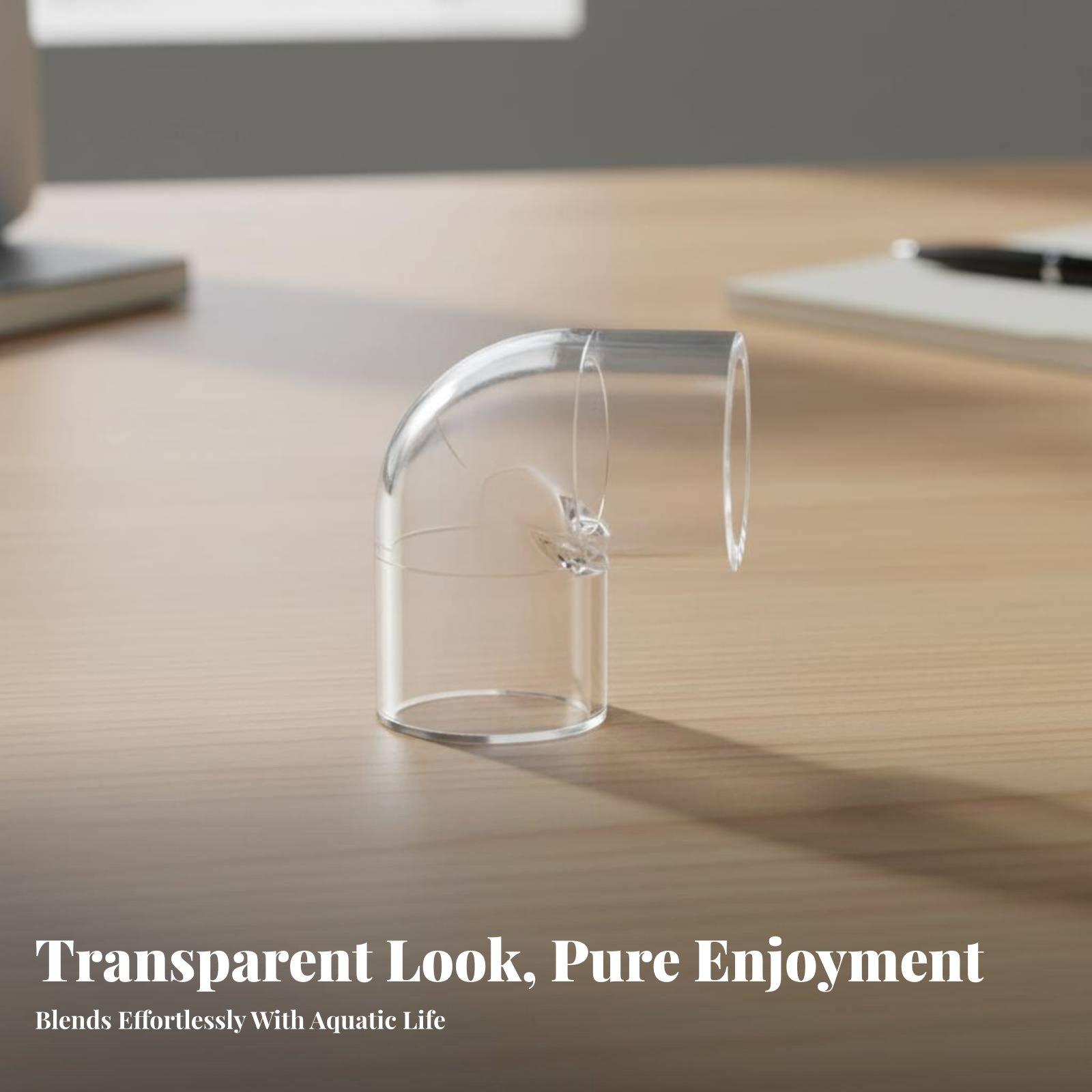 Junta de Codo Transparente par - Aquarium & Marine Museum reseña y precio