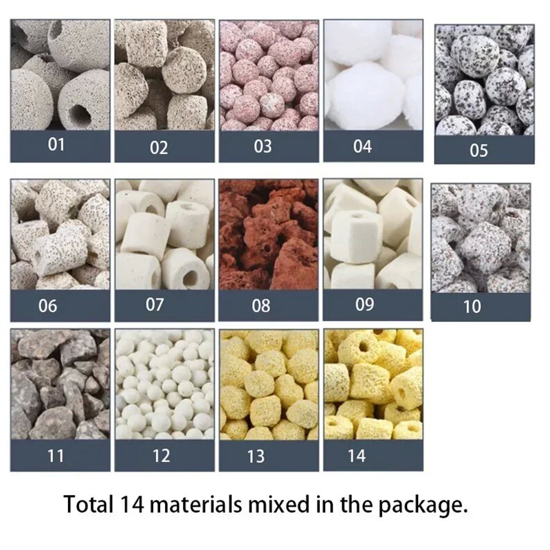 250g 500g 1000g 14 tipos de bo - Marine Aquarium Filter Media reseña y precio